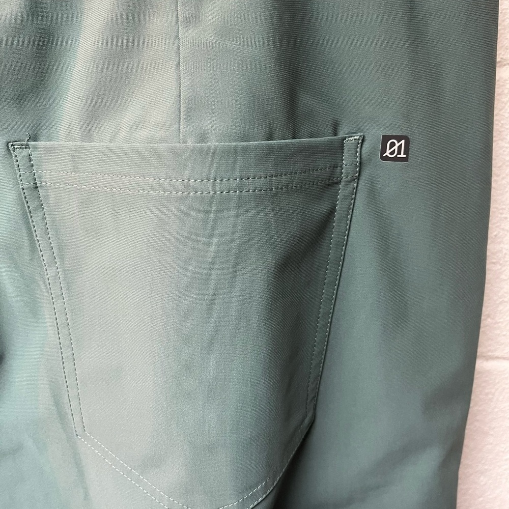 Men's Sage Green Chinos - Picture 5 of 7